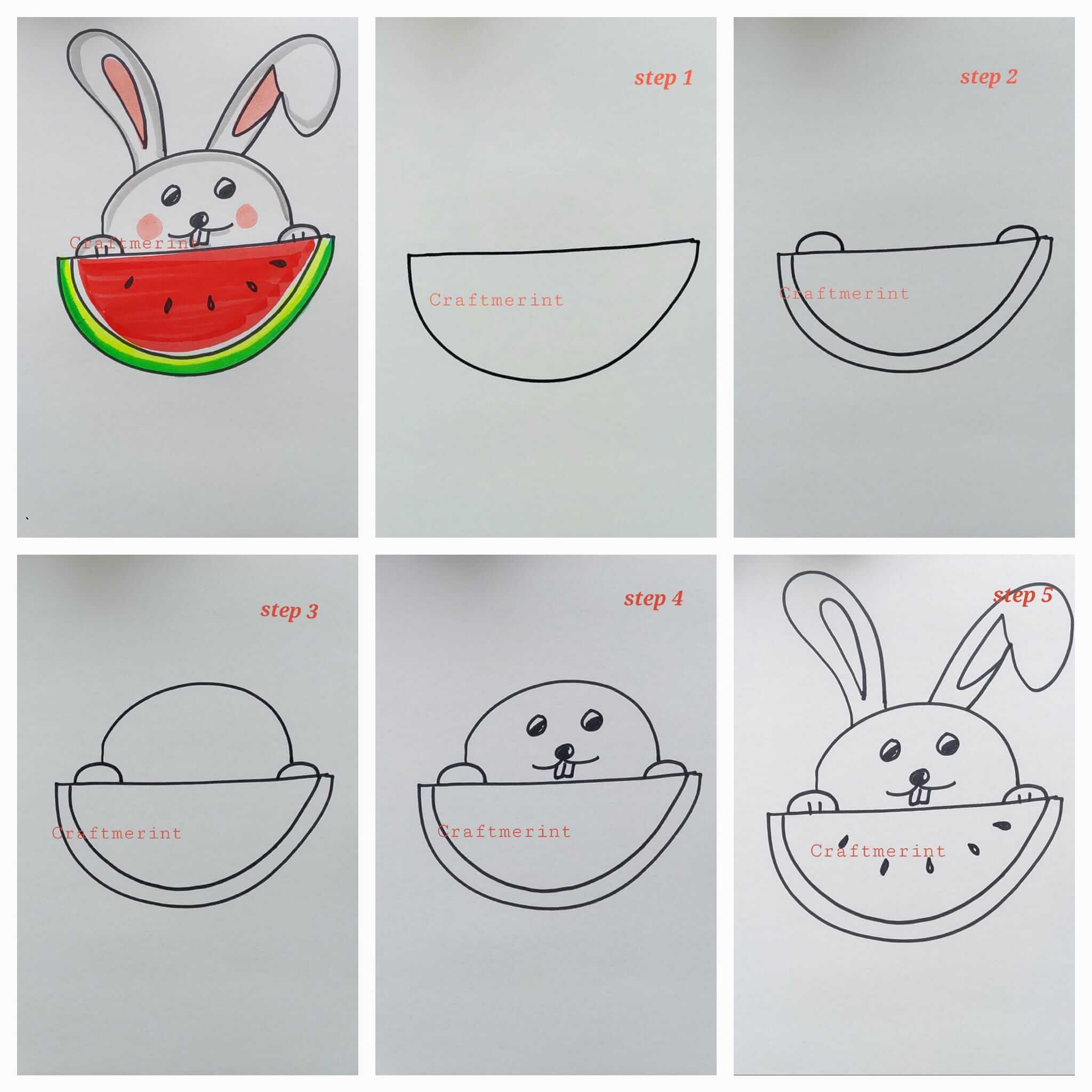 How to draw Rabbit idea 20