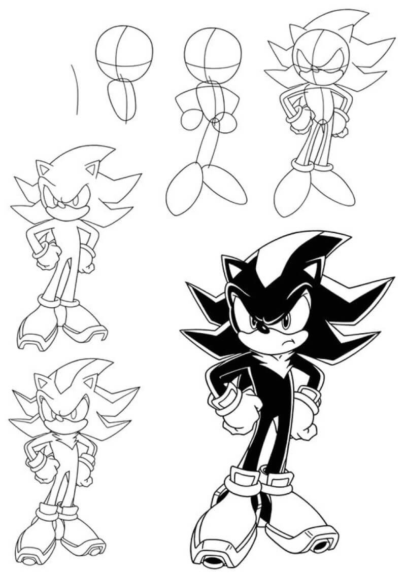 Sonic Idea 6 Drawing Ideas