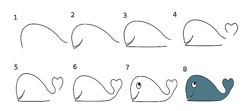 Whale Idea 10 Drawing Ideas