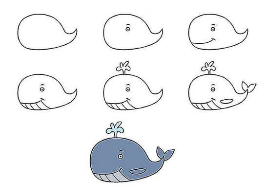 Whale Idea 13 Drawing Ideas