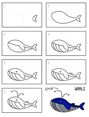 Whale Idea 15 Drawing Ideas