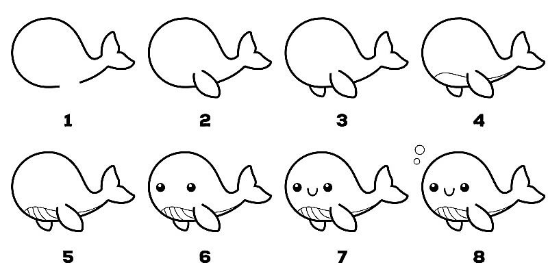 Whale Idea 17 Drawing Ideas