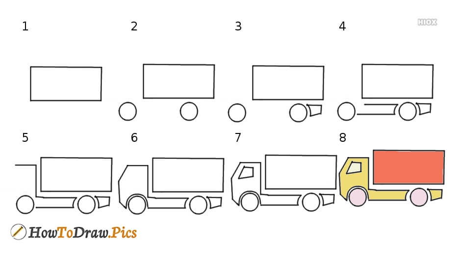 A Truck Idea 15 Drawing Ideas