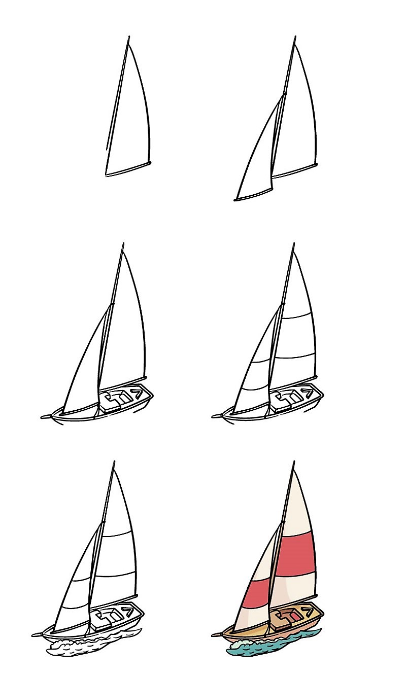 How to draw A boat idea 14