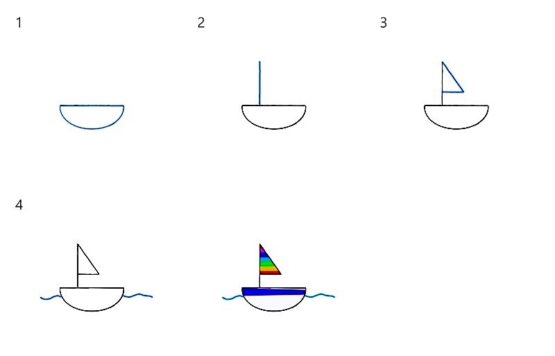 How to draw A boat idea 15