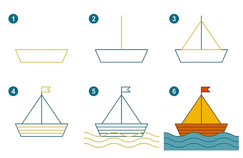 A boat idea 6 Drawing Ideas