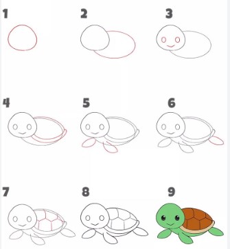A simple turtle Drawing Ideas