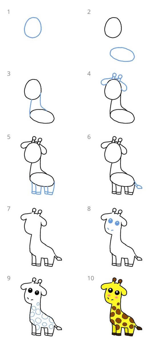 How to draw Giraffe idea (20)