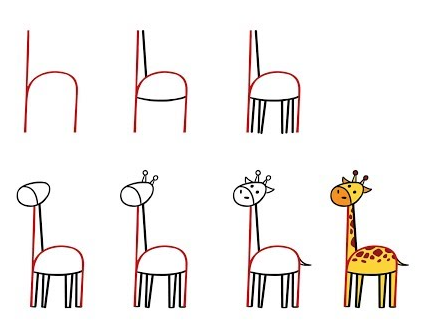 Giraffe idea 4 Drawing Ideas