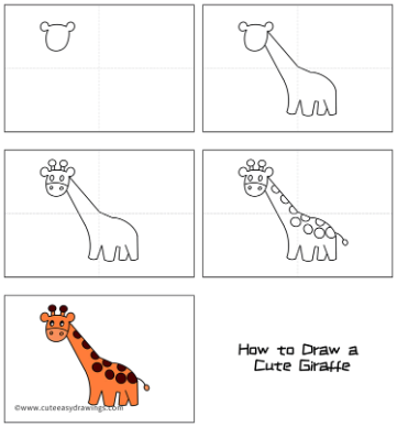Giraffe idea 8 Drawing Ideas