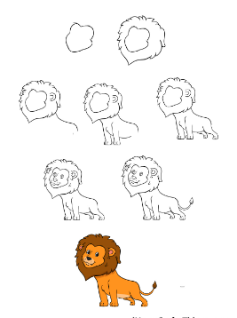 Lion idea 6 Drawing Ideas