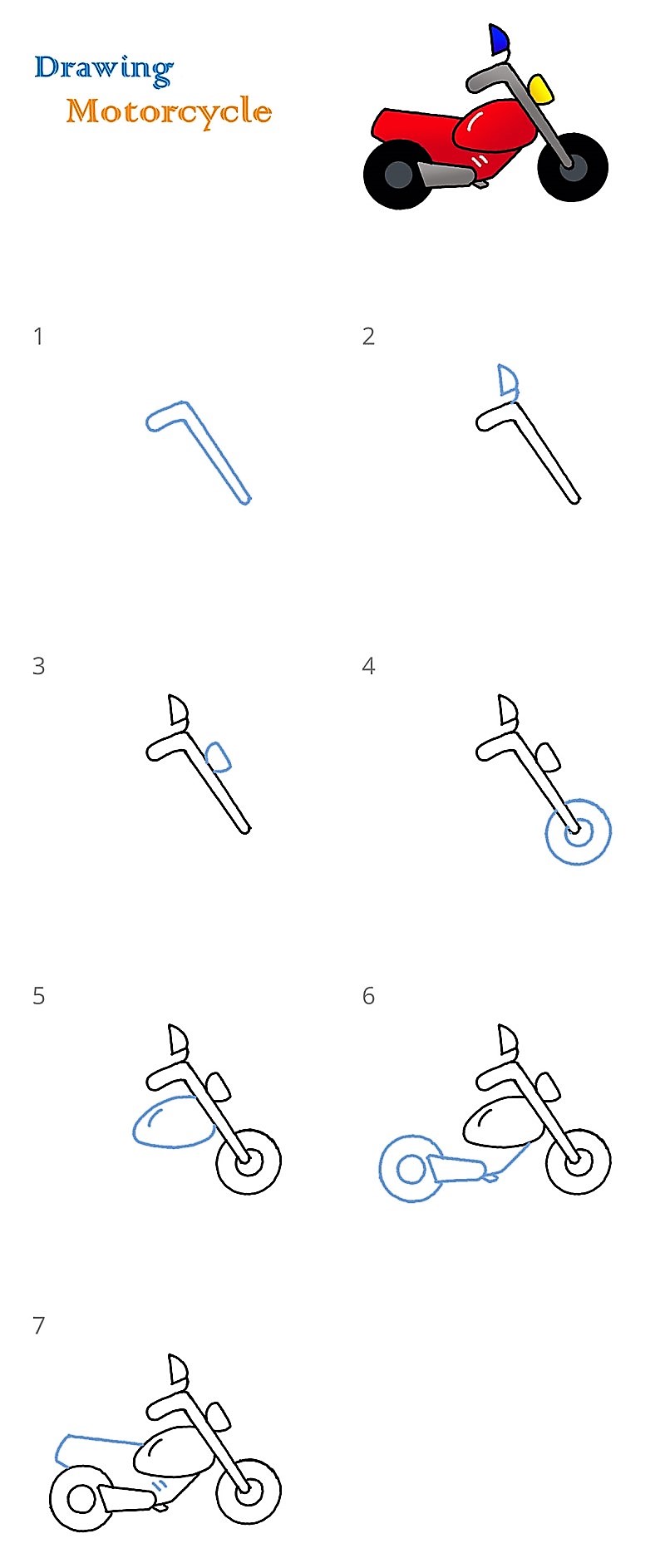 Motorcycle idea 14 Drawing Ideas