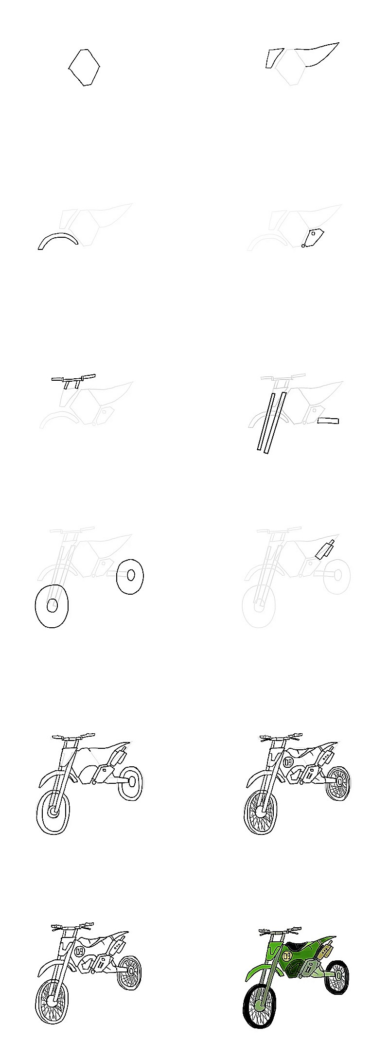 Motorcycle idea 17 Drawing Ideas