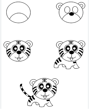 Tiger idea 7 Drawing Ideas