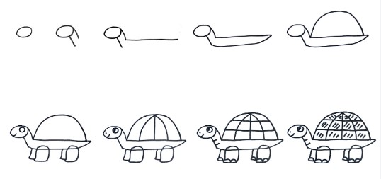 Turtle idea 10 Drawing Ideas