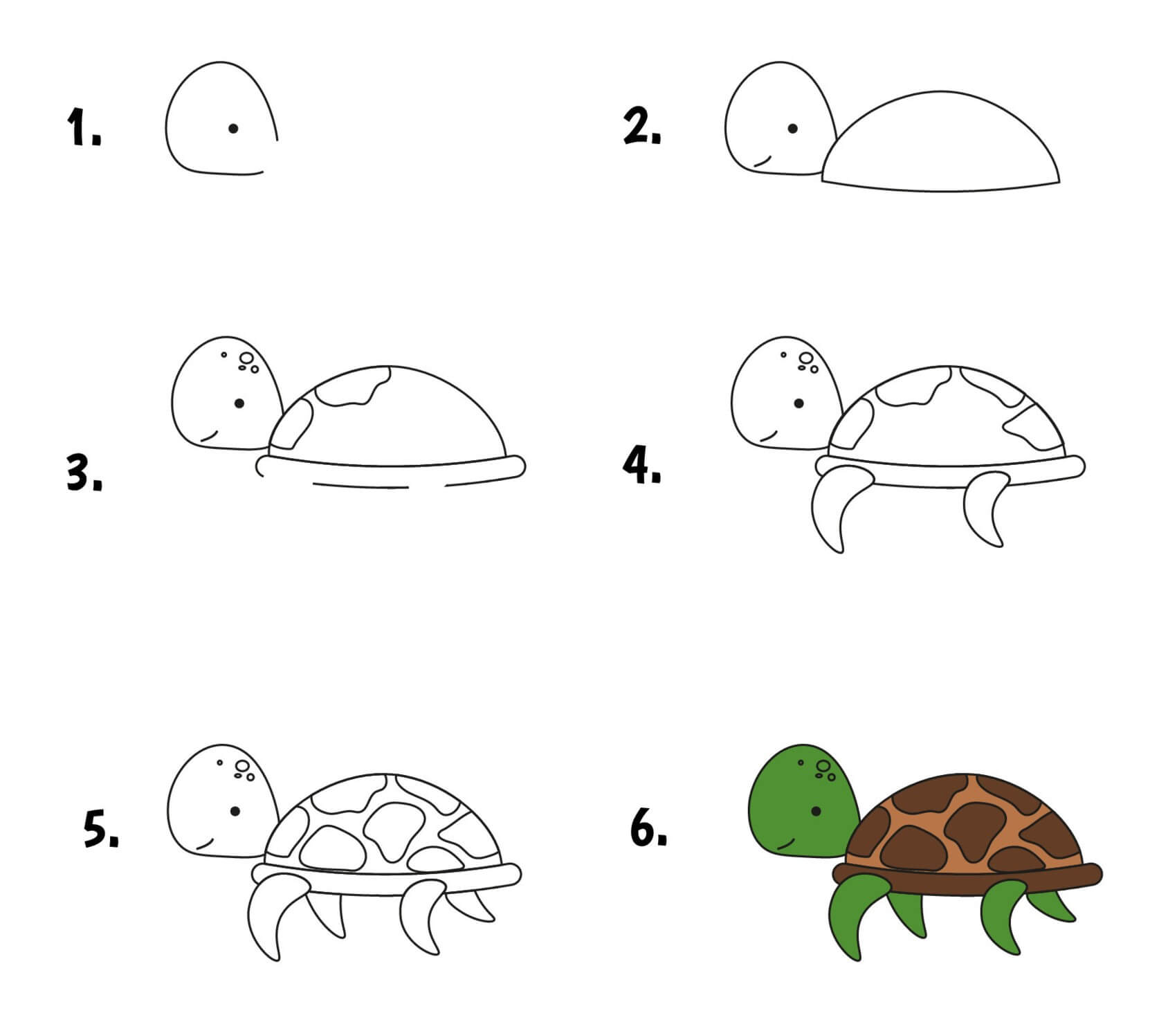 How to draw Turtle idea (32)