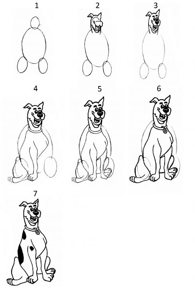 Scooby Doo Dog Ideas 5 Drawing Ideas
