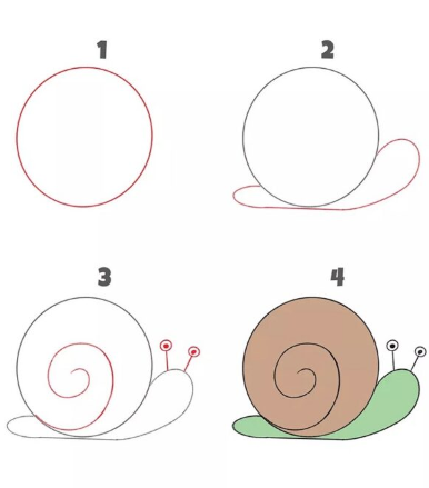 Snail idea 6 Drawing Ideas