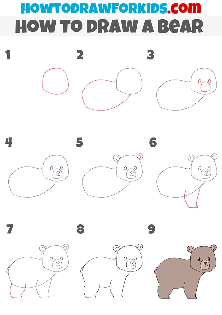 Bear idea 8 Drawing Ideas