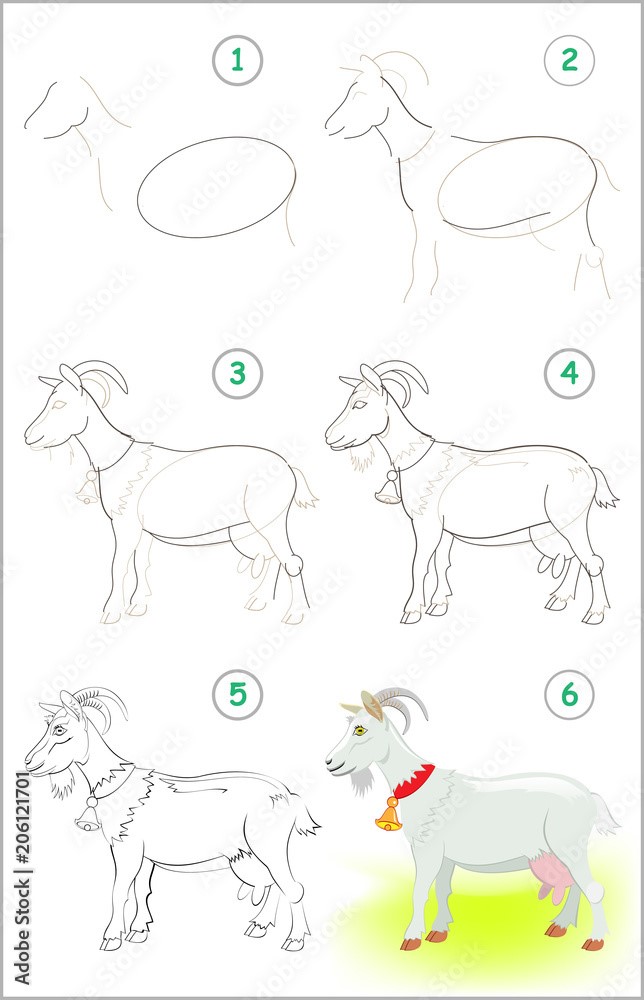 Goat idea 14 Drawing Ideas