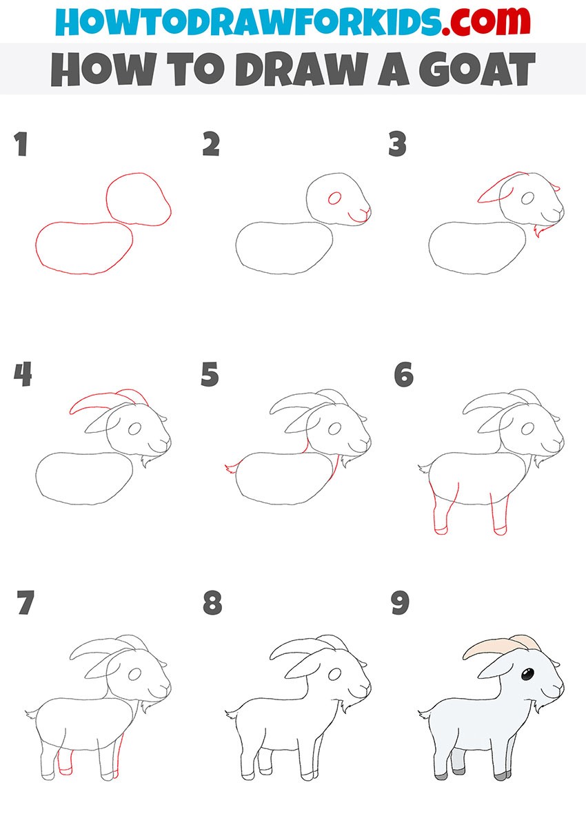 Goat idea 8 Drawing Ideas