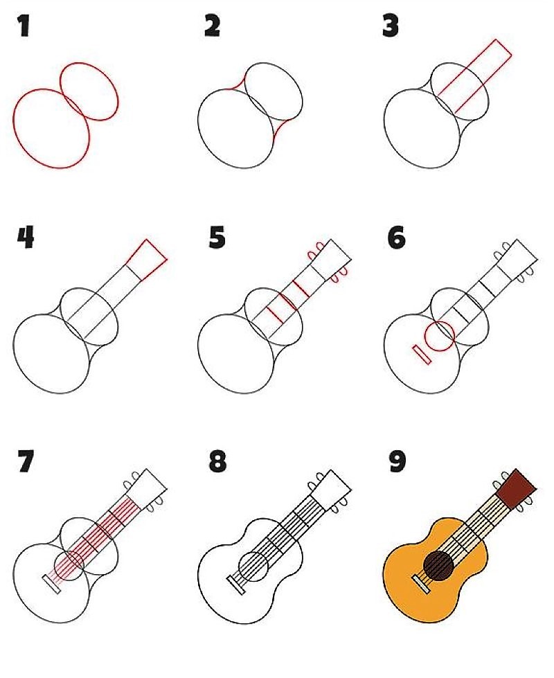 Guitar ideas 15 Drawing Ideas