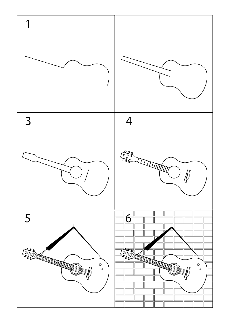 Guitar ideas 16 Drawing Ideas