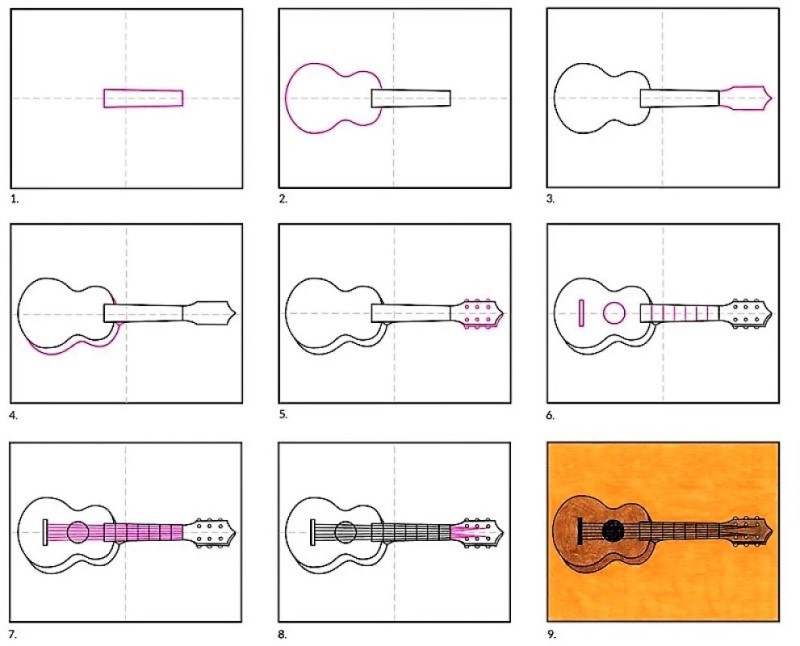 Guitar ideas 8 Drawing Ideas
