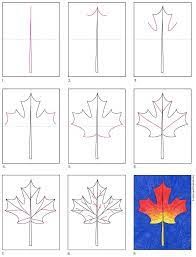 Maple Leaf  Idea 2 Drawing Ideas