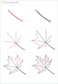Maple Leaf Idea 8 Drawing Ideas