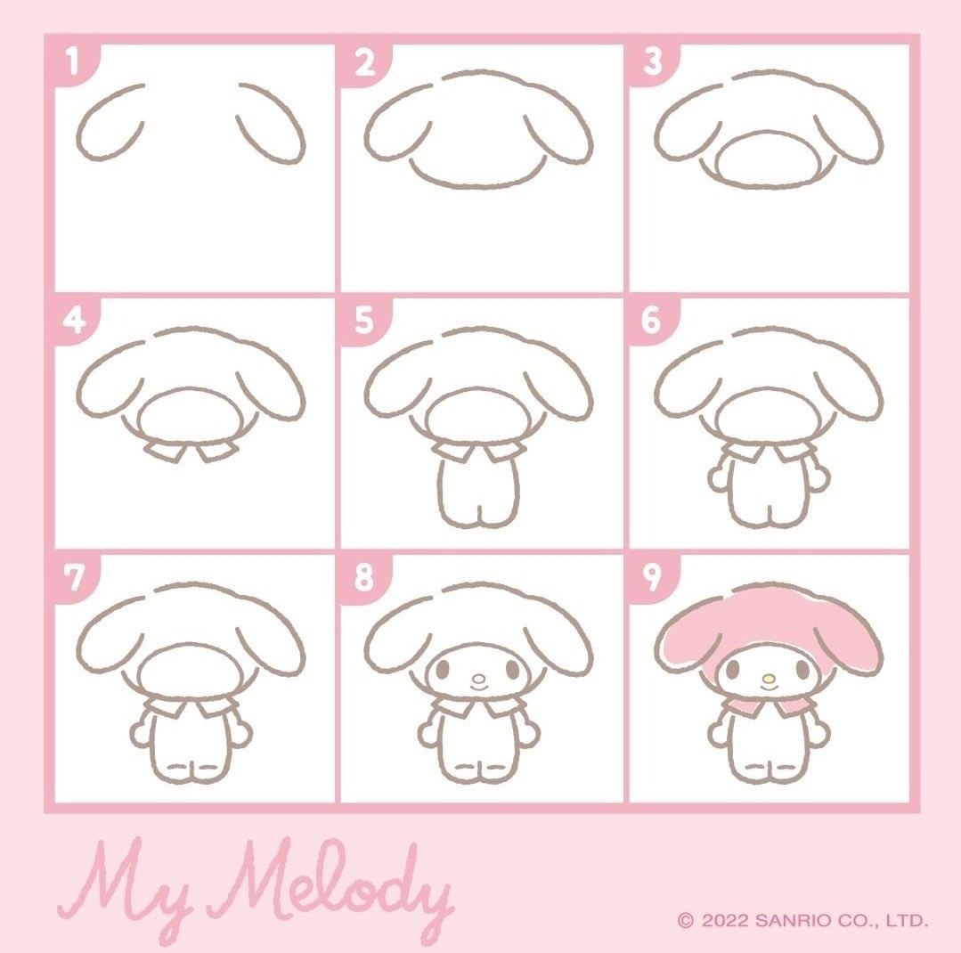 My Melody Idea 3 Drawing Ideas