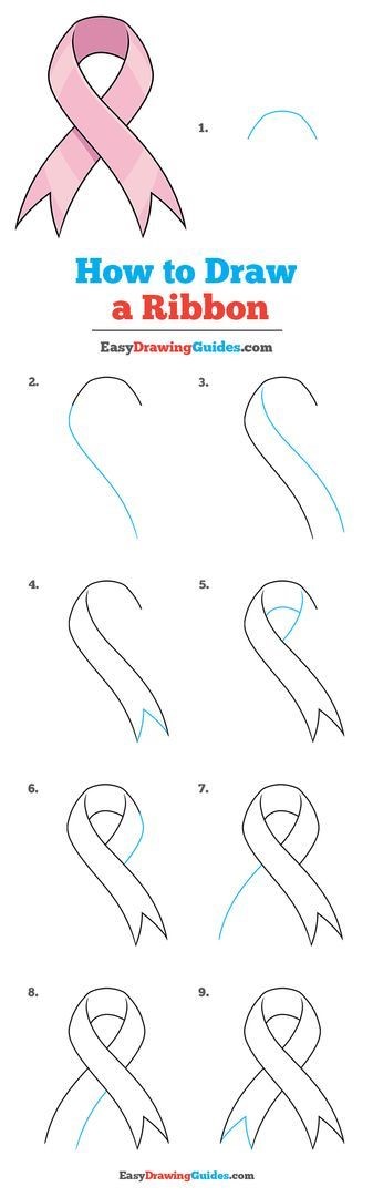 How to draw Ribbon idea 6