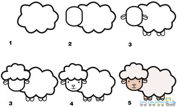 Sheep idea 2 Drawing Ideas