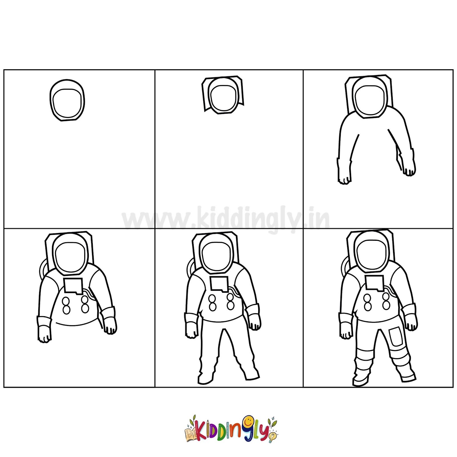 Astronaut idea 1 Drawing Ideas