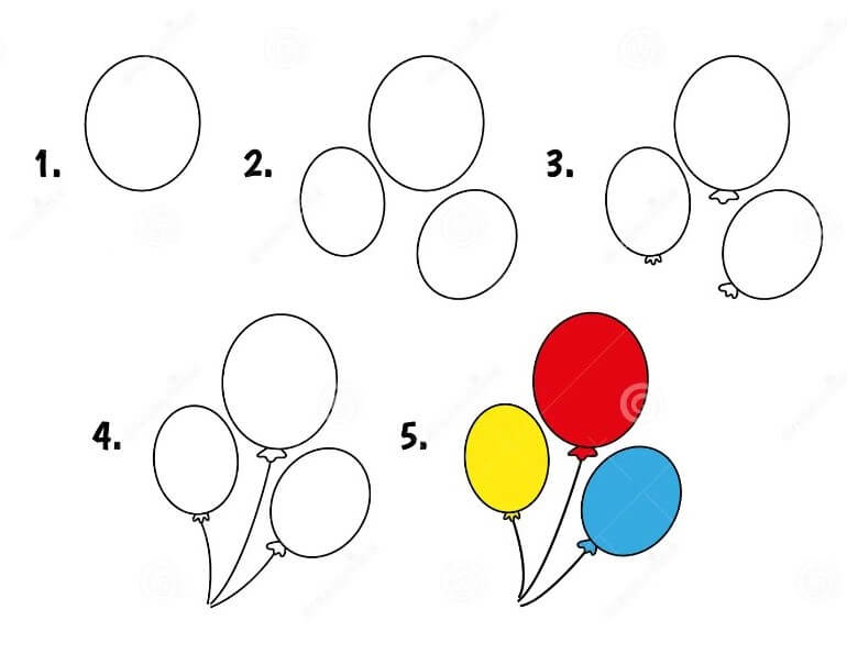 Balloon idea (11) Drawing Ideas