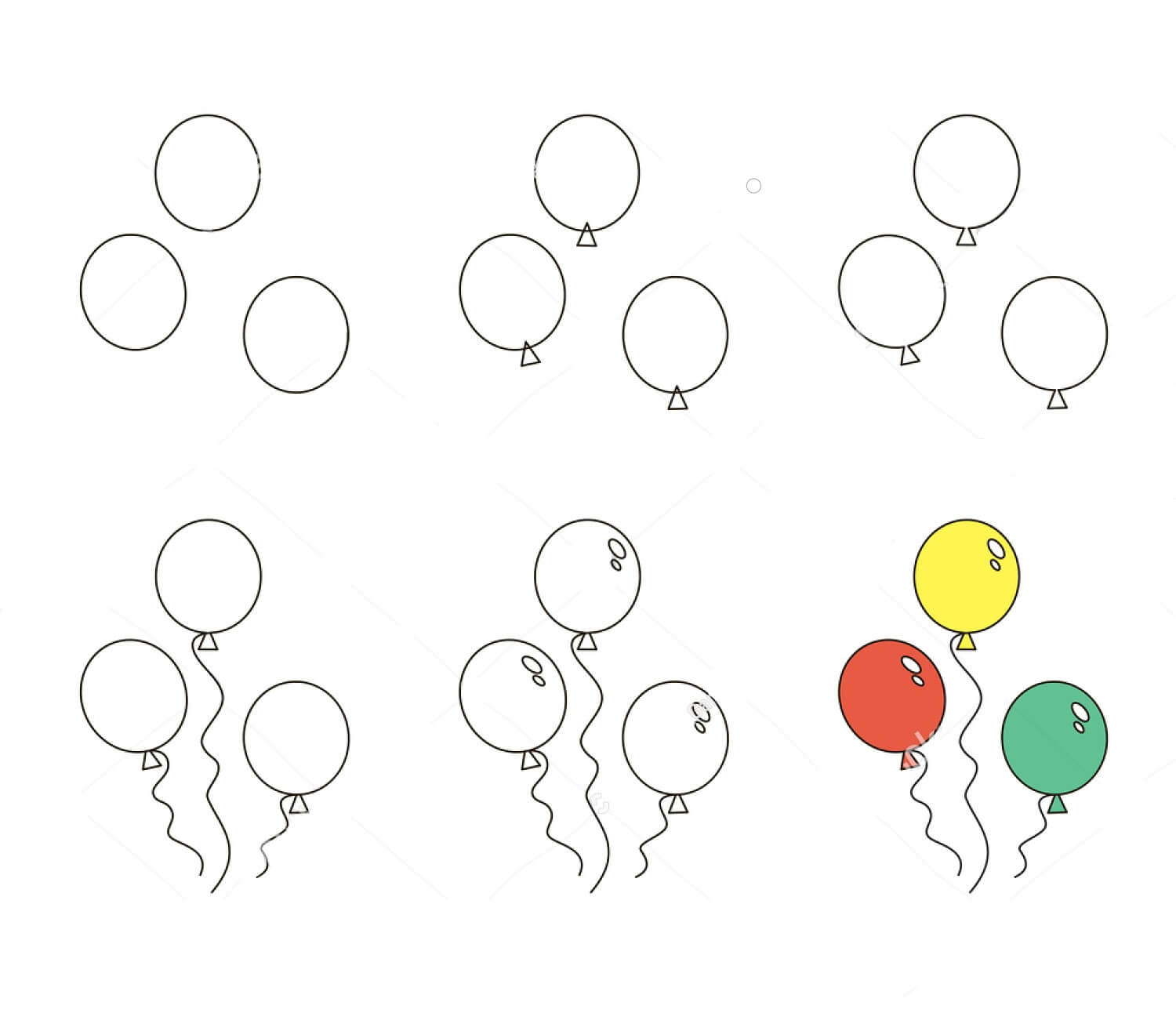 Balloon idea (19) Drawing Ideas