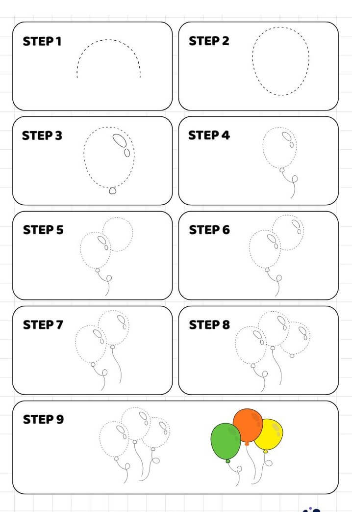 Balloon idea (8) Drawing Ideas