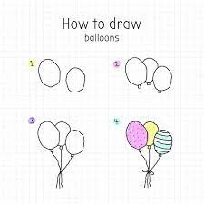 Balloons idea 3 Drawing Ideas