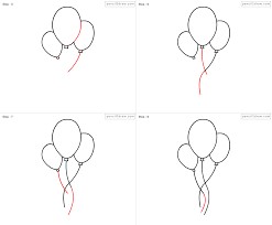 Balloons idea 4 Drawing Ideas