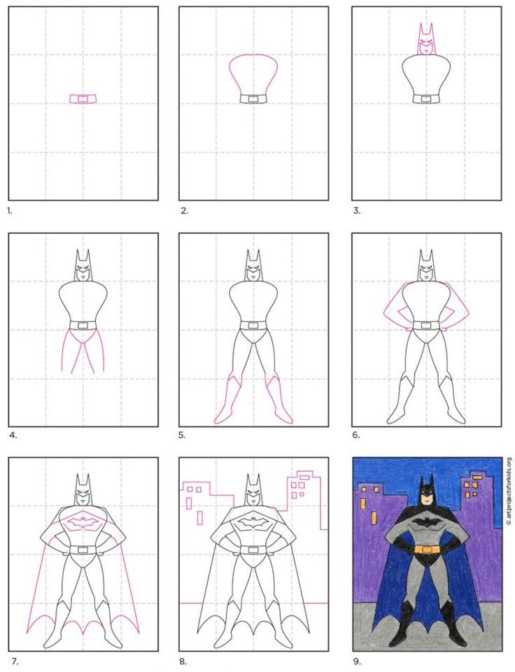 Batman idea 4 Drawing Ideas