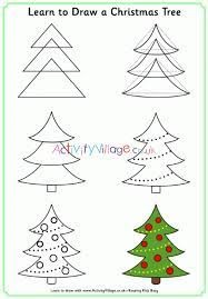 Christmas tree idea 6 Drawing Ideas