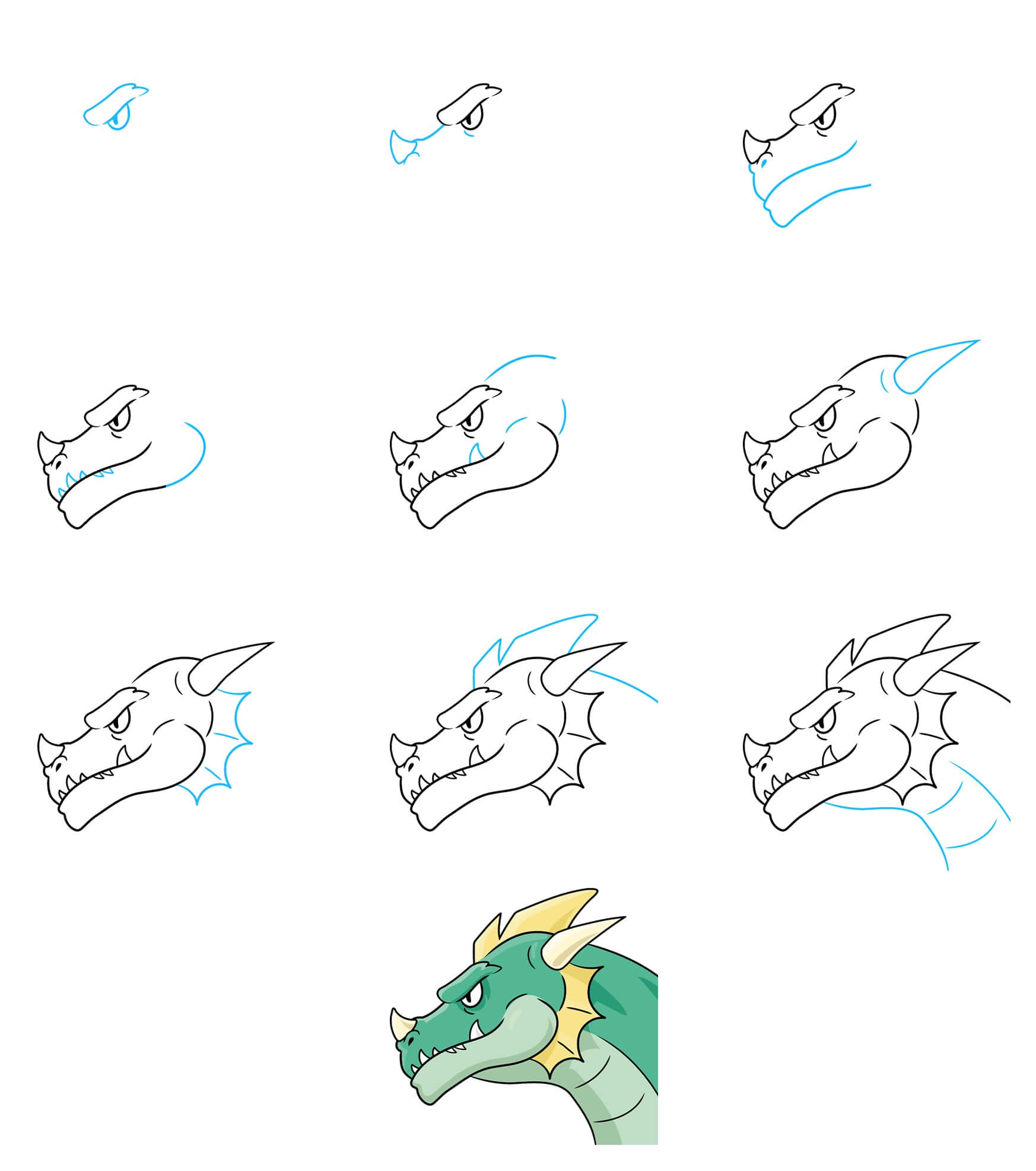 Dragon idea (13) Drawing Ideas