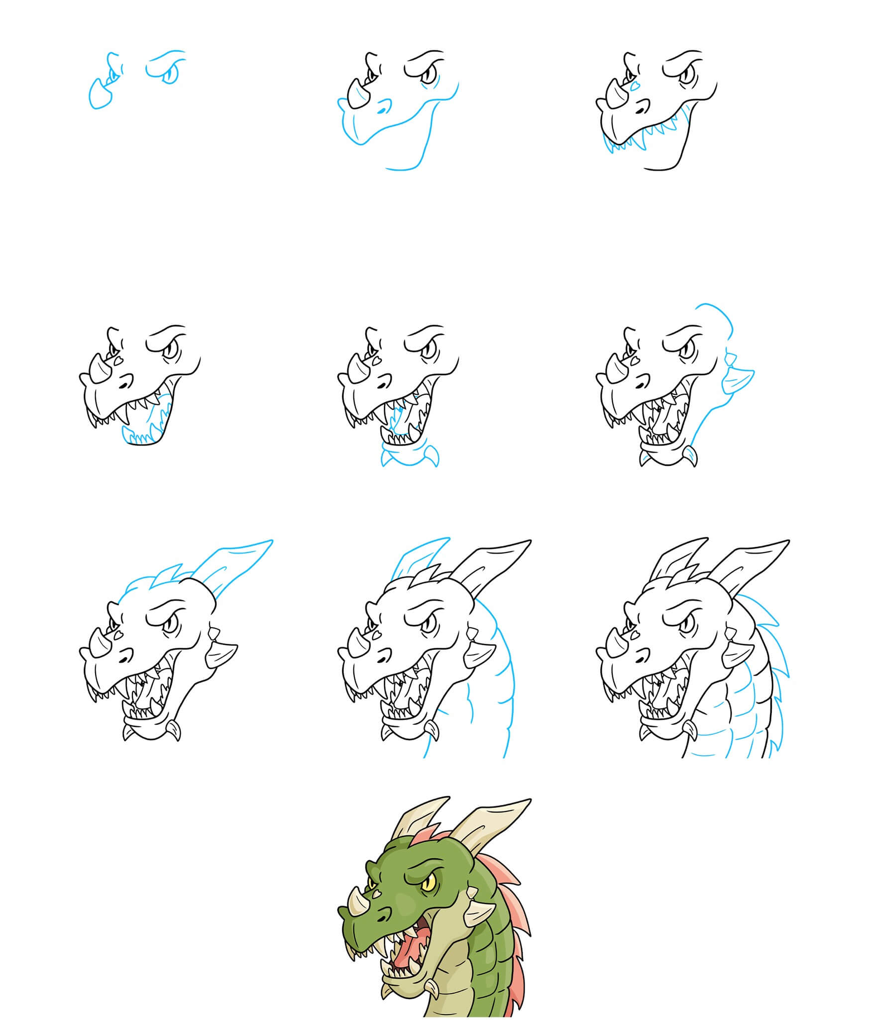 Dragon idea (15) Drawing Ideas