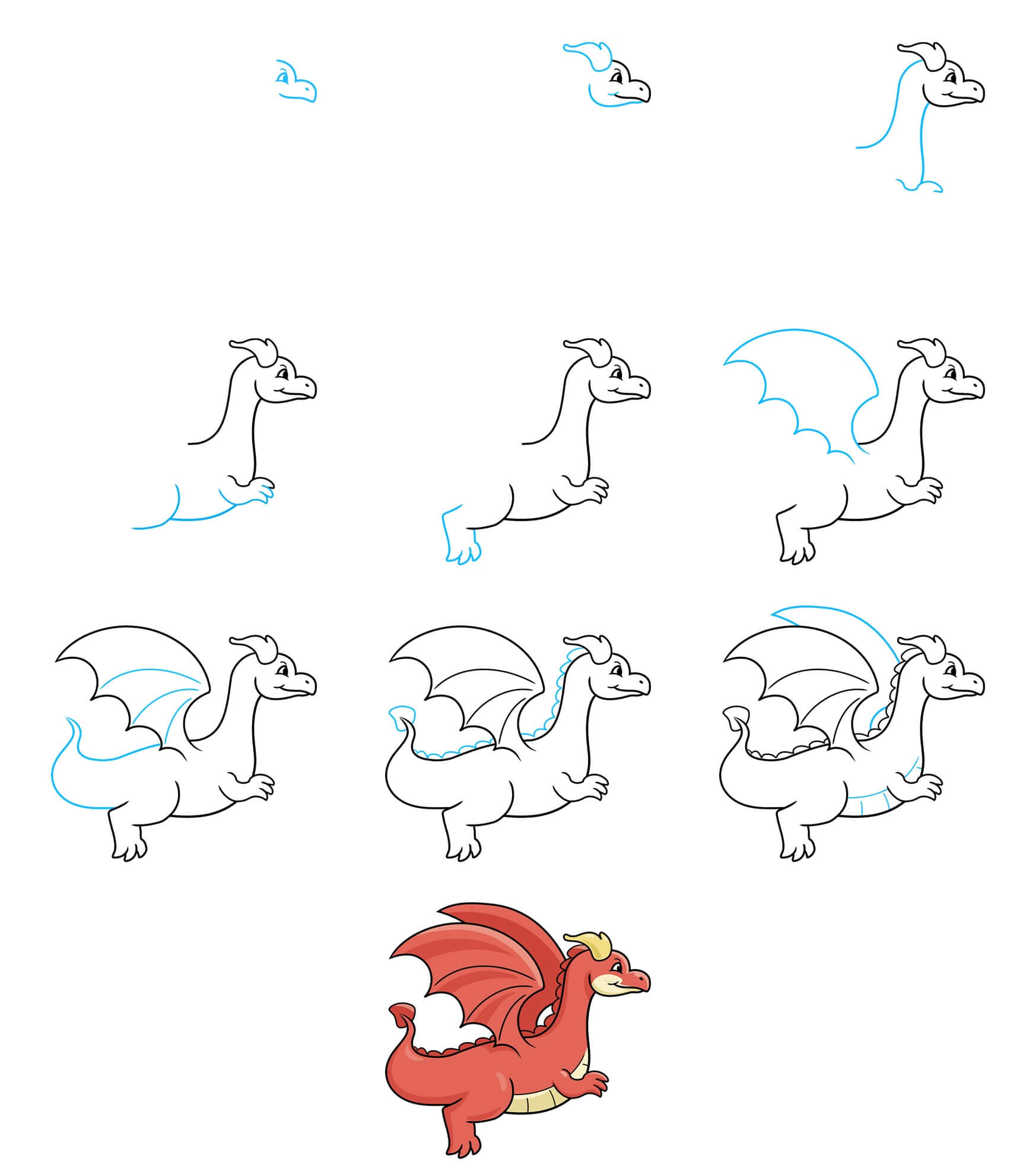 Dragon idea (17) Drawing Ideas