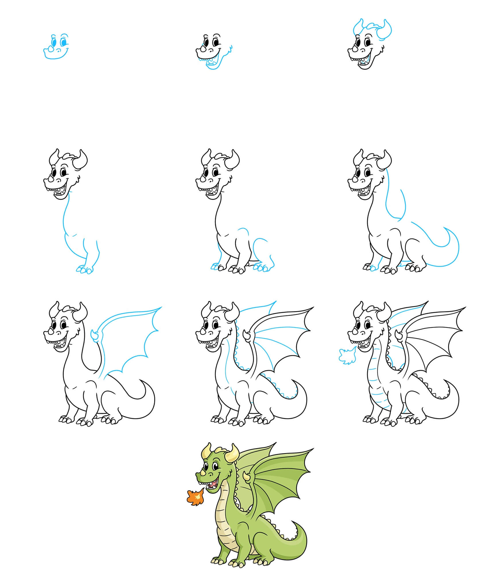 Dragon idea (24) Drawing Ideas