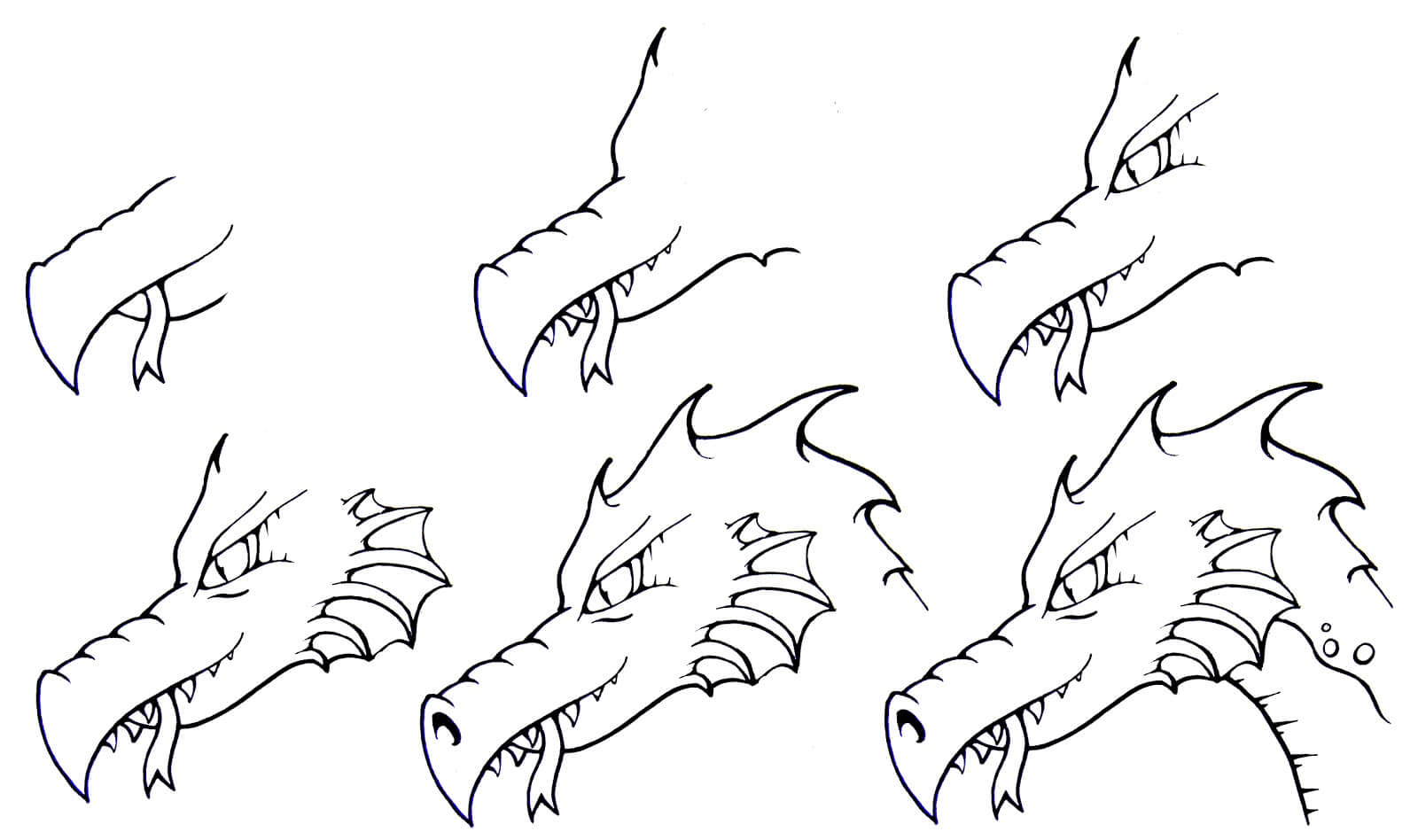 Dragon idea (43) Drawing Ideas