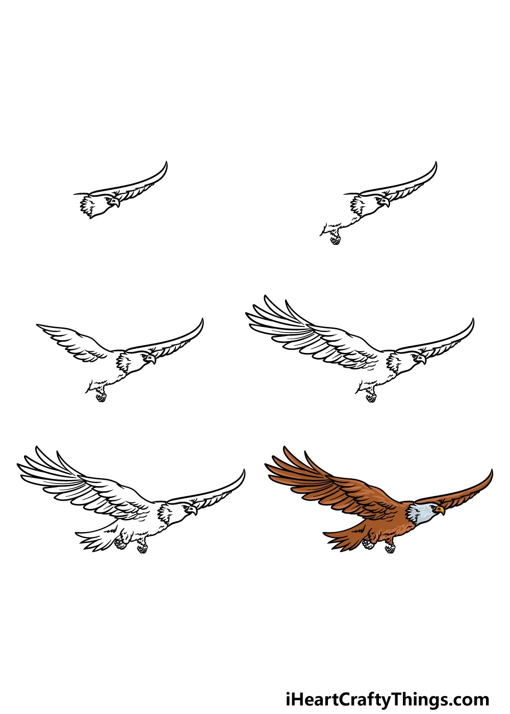How to draw Eagle idea 12