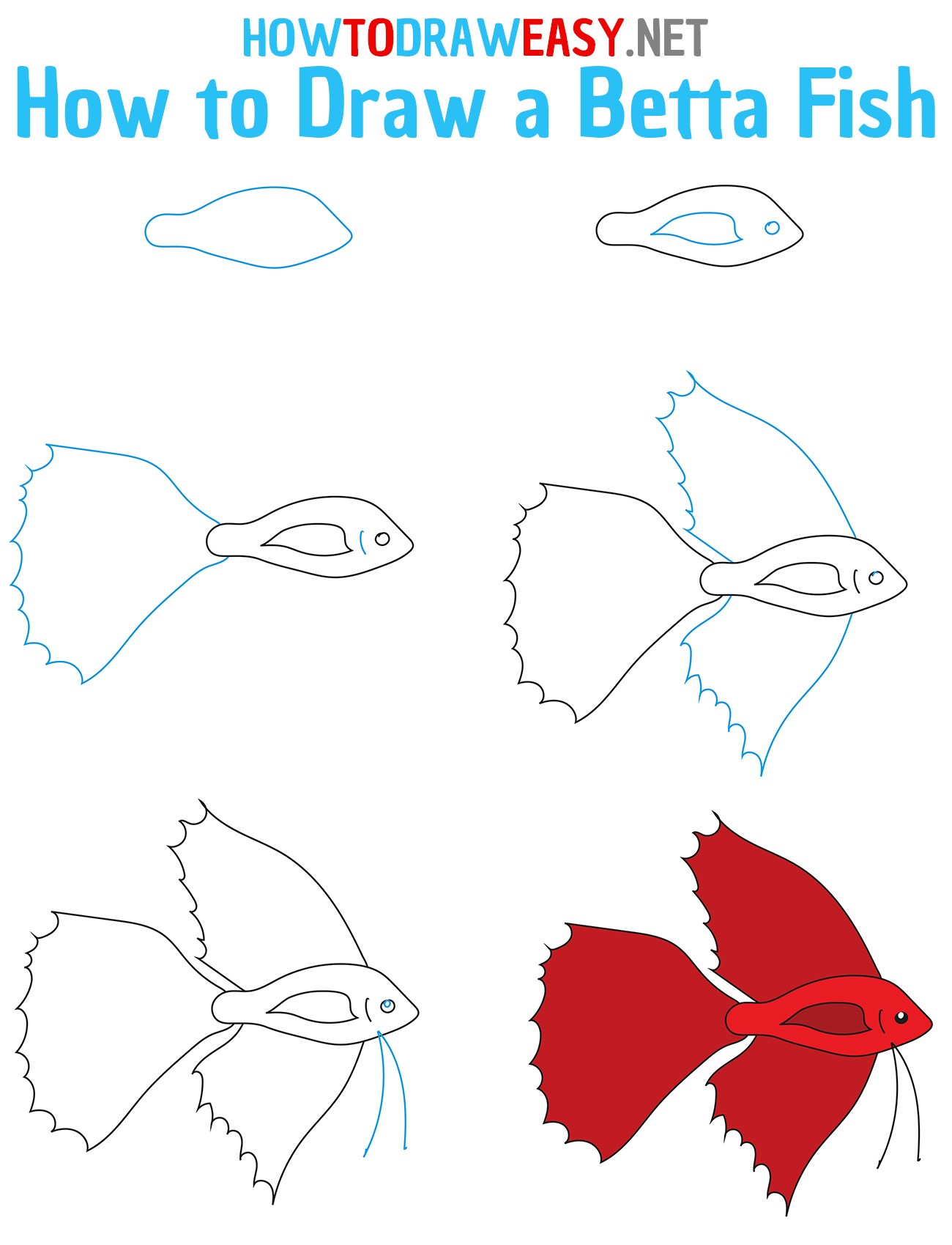 How to draw fish idea 15