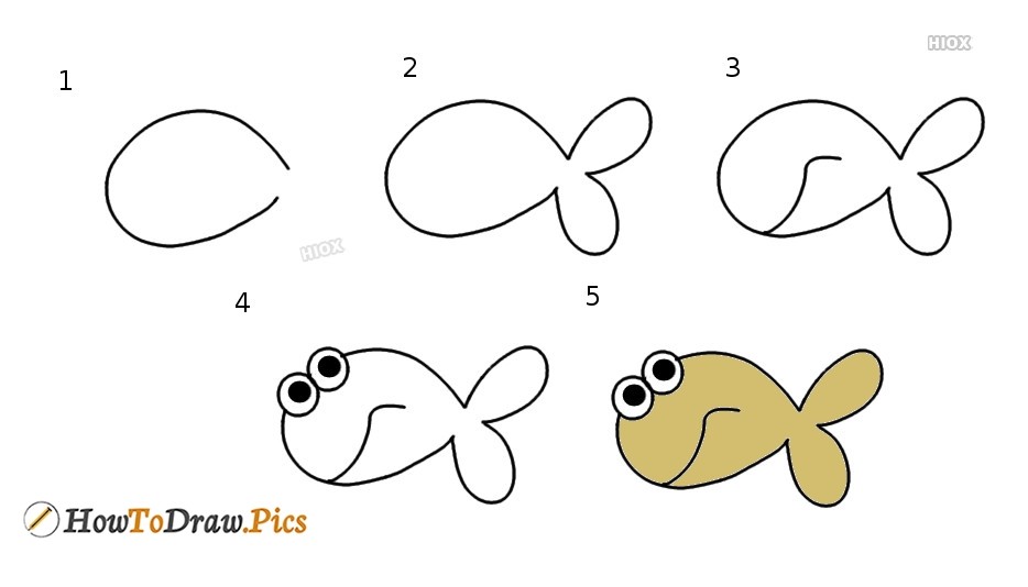 How to draw fish idea 16