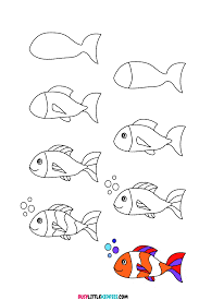 How to draw fish idea 2